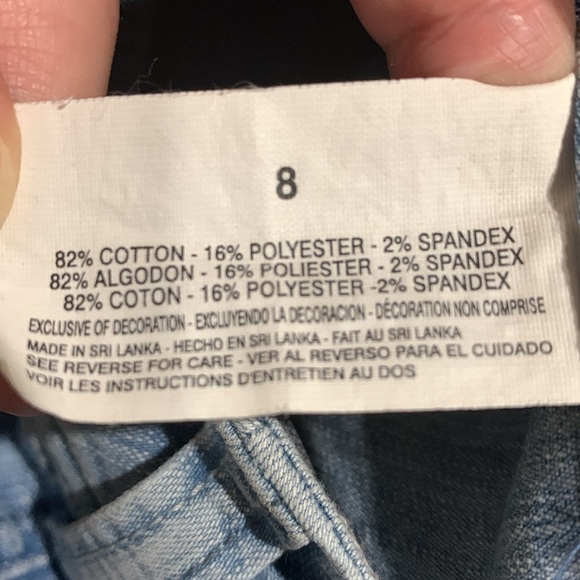 Jean skirt with shorts - Picture 12 of 12